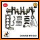 For BMW 1 2 3 4 5 2.0 Engine N47 C20 A Crankshaft With Gear & Engine Rebuild Kit